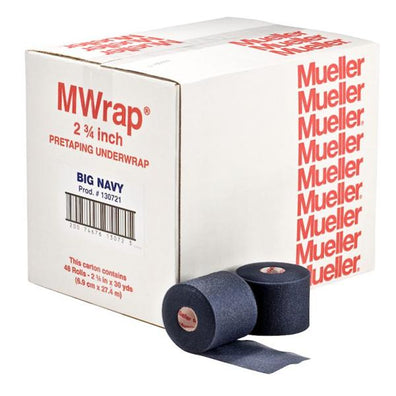 Underwrap Athletic Foam 2.75"x30yd Self-Adhesive Navy 48/Ca